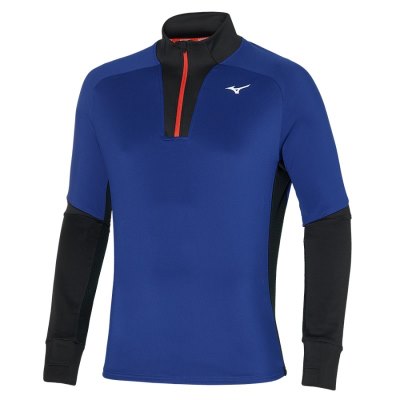 Manga Larga Mizuno Warmalite HZ Hombre Azules / Negros - Chile M185MDGUQS